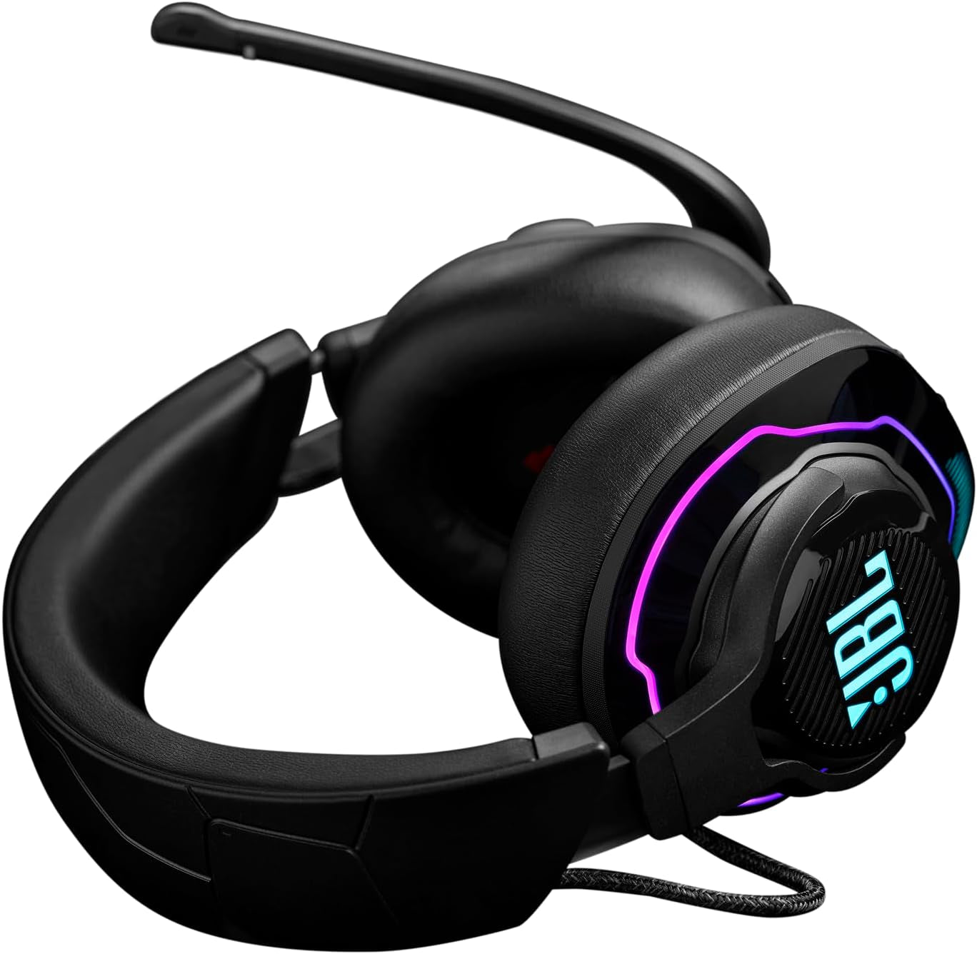 Quantum 910 - Wireless Over-Ear Performance Gaming Headset with Head Tracking-Enhanced, Active Noise Cancelling and Bluetooth, Quantumspatial 360, Low Latency Wireless System (Black)