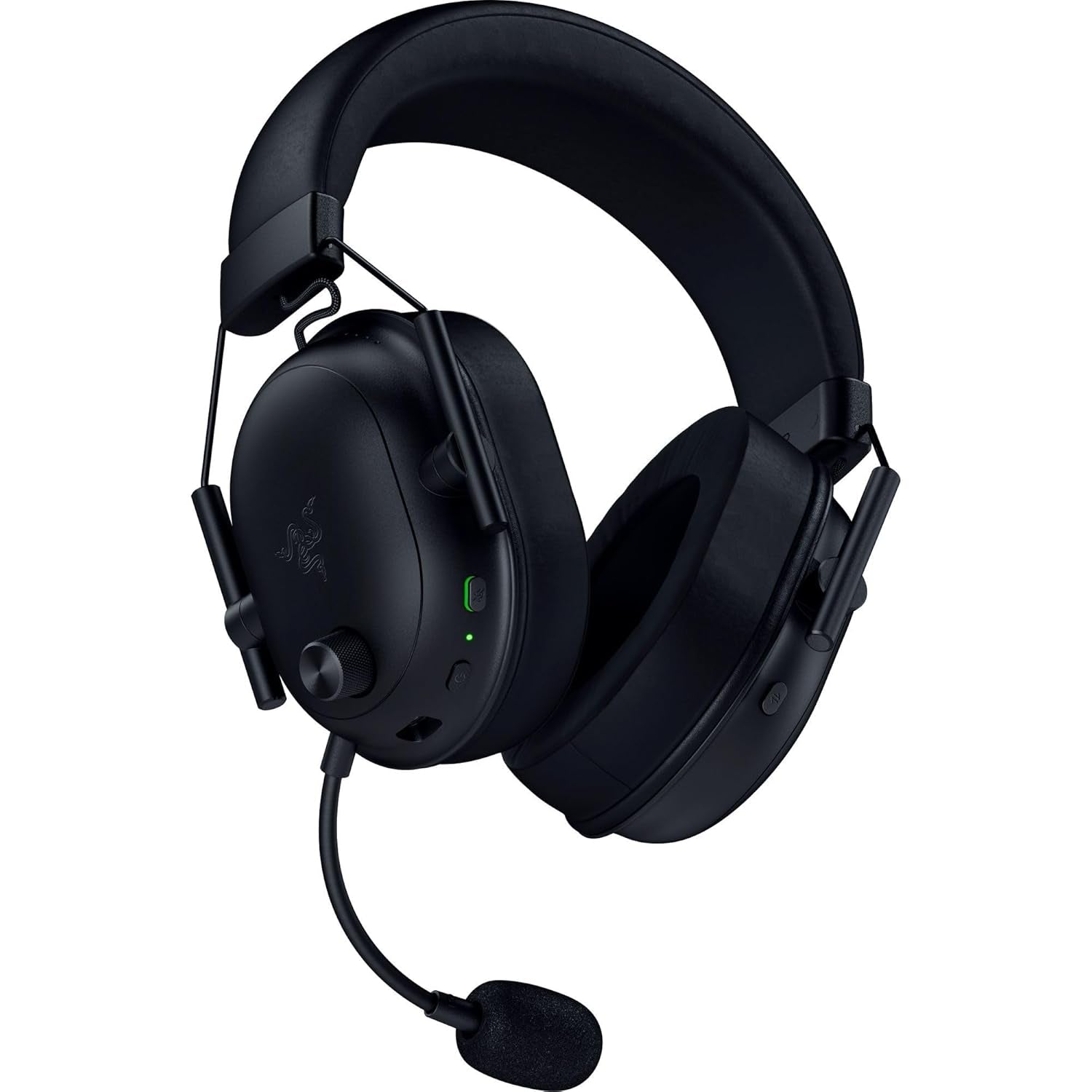 Blackshark V3 Wireless Gaming Headset for PC: 50Mm Drivers - Super Wideband Mic - 2.4 Ghz, Bluetooth, USB - Works with Mac, PS5, Nintendo Switch, Smartphone - 70 Hr Battery - Black