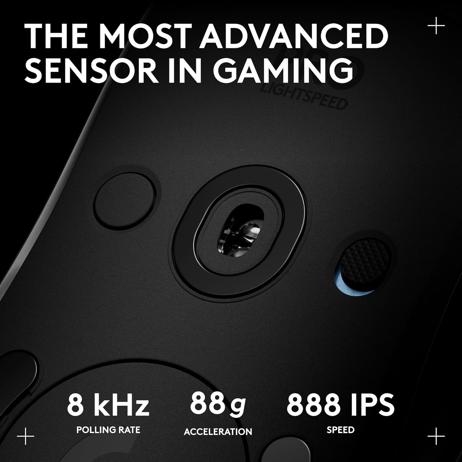 PRO 2 Lightspeed Wireless Gaming Mouse, Right- or Left-Handed Mouse with up to 4 Customizable and Switchable Magnetic Side Buttons, 44K DPI Sensor, USB-C Charging, for Pc/Mac - Black