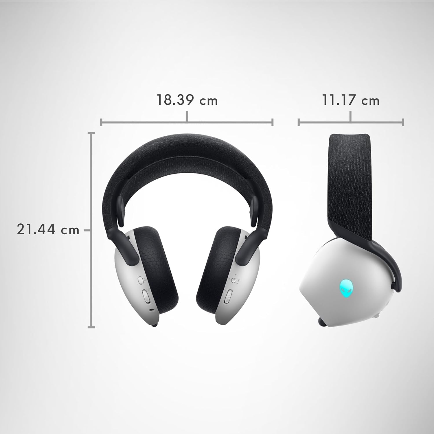 Tri-Mode Wireless Gaming Headset AW725H - Wired/Wireless, Bluetooth 5.3, Audio Output - 20 Hz, Mini-Phone (3.5Mm), Battery Talk Time up to 55 Hrs (Bluetooth), Lunar Light