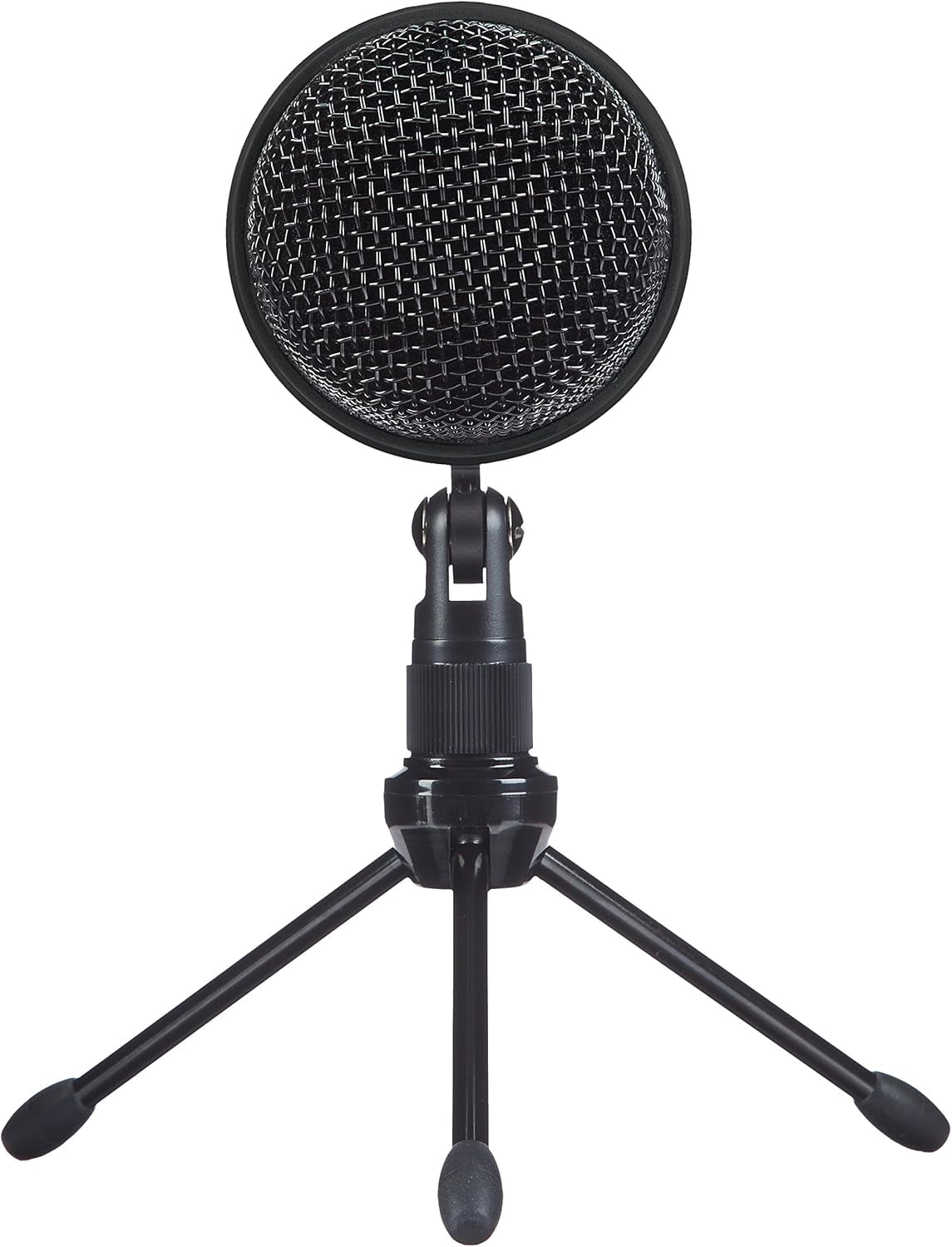 Mini USB Condenser Microphone for Online Meeting, Gaming, Podcast - Black