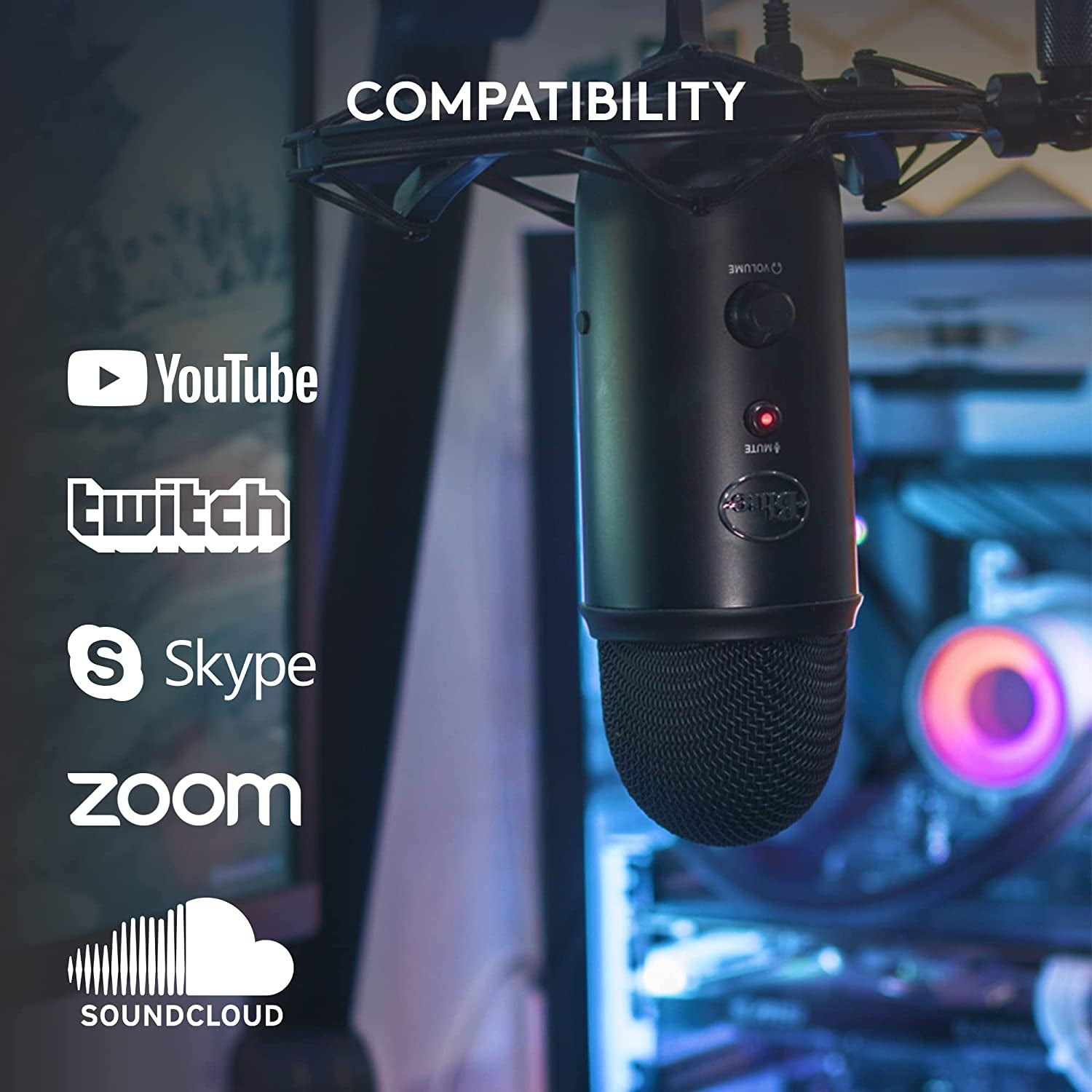 Yeti USB Microphone (Blackout)