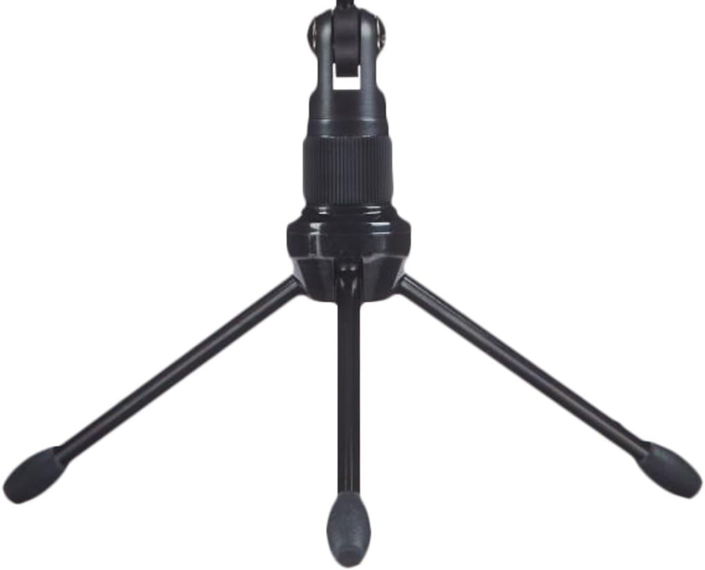 Mini USB Condenser Microphone for Online Meeting, Gaming, Podcast - Black