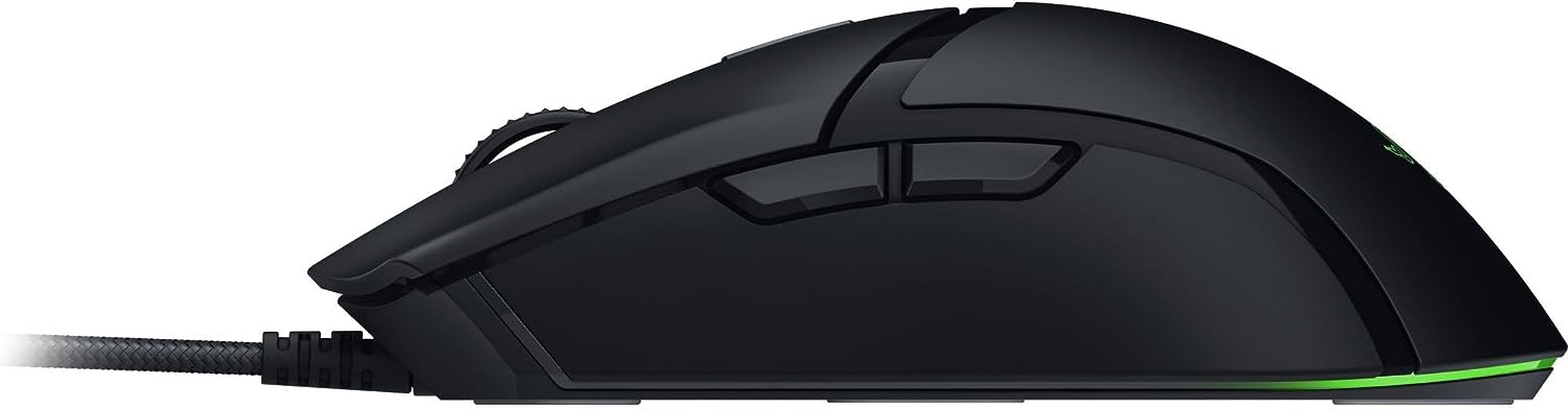 Cobra Gaming Mouse: 58G, Gen-3 Optical Switches, Chroma RGB Lighting, 8500 DPI Sensor, PTFE Feet, Speedflex Cable - Black