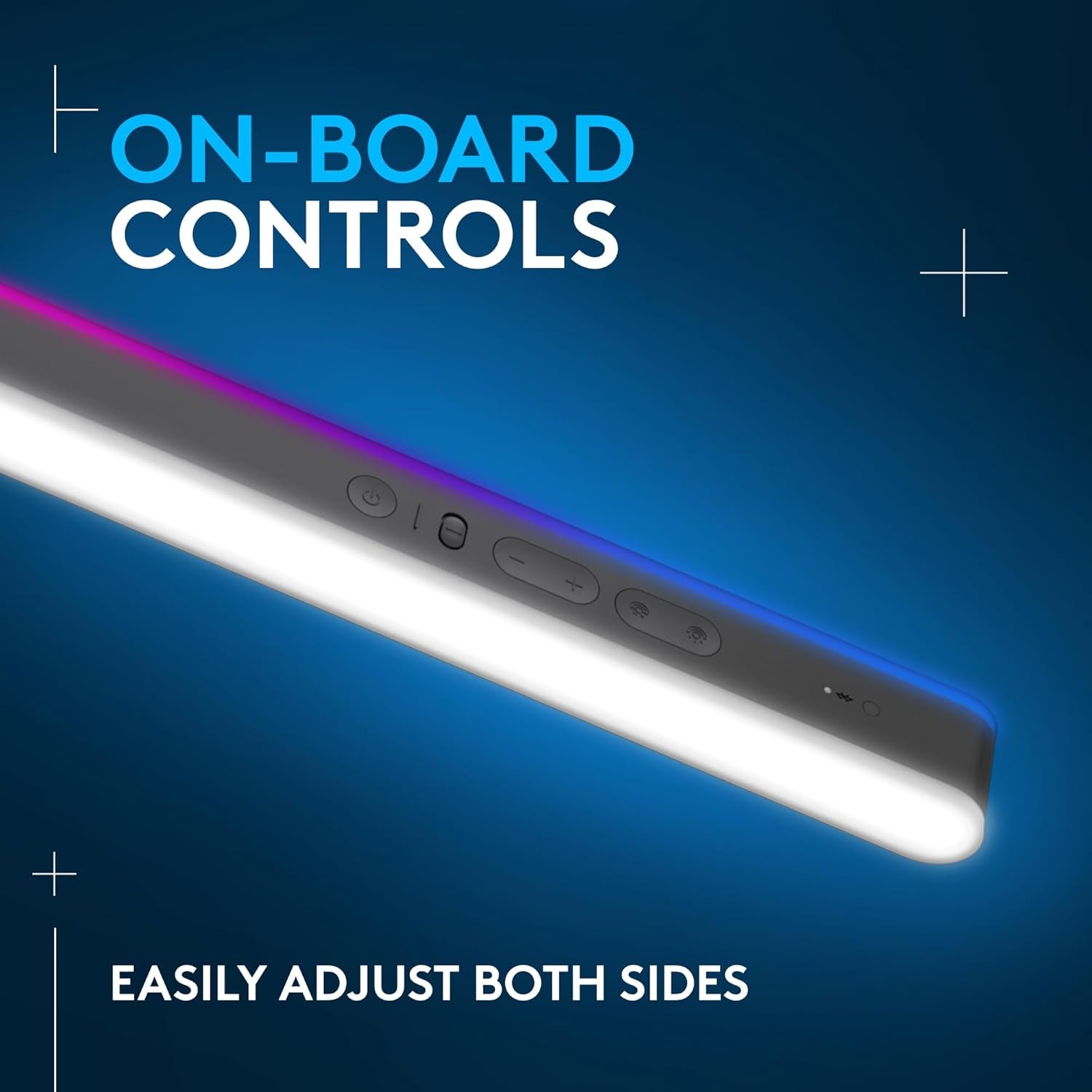 Litra Beam LX Premium Dual-Sided RGB LED Streaming Key Light, Truesoft, Studio Lights, Bluetooth, USB, Pc/Mac - Graphite