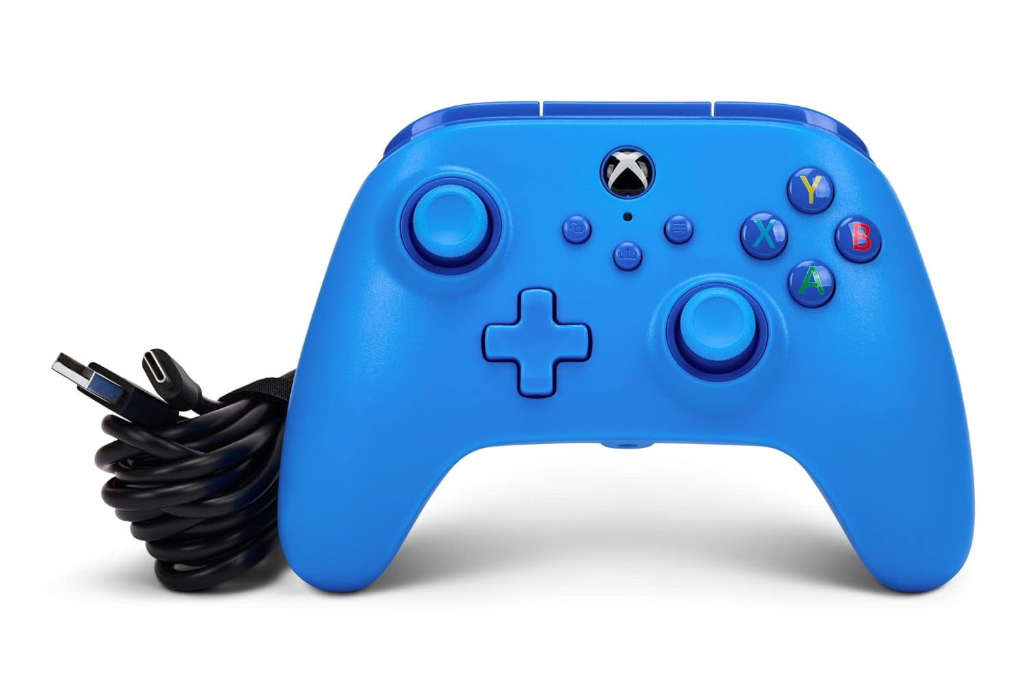 Wired Controller for Xbox Series X|S - Blue, Gamepad, Video Game/Gaming Controller, Works with Xbox One, Officially Licensed
