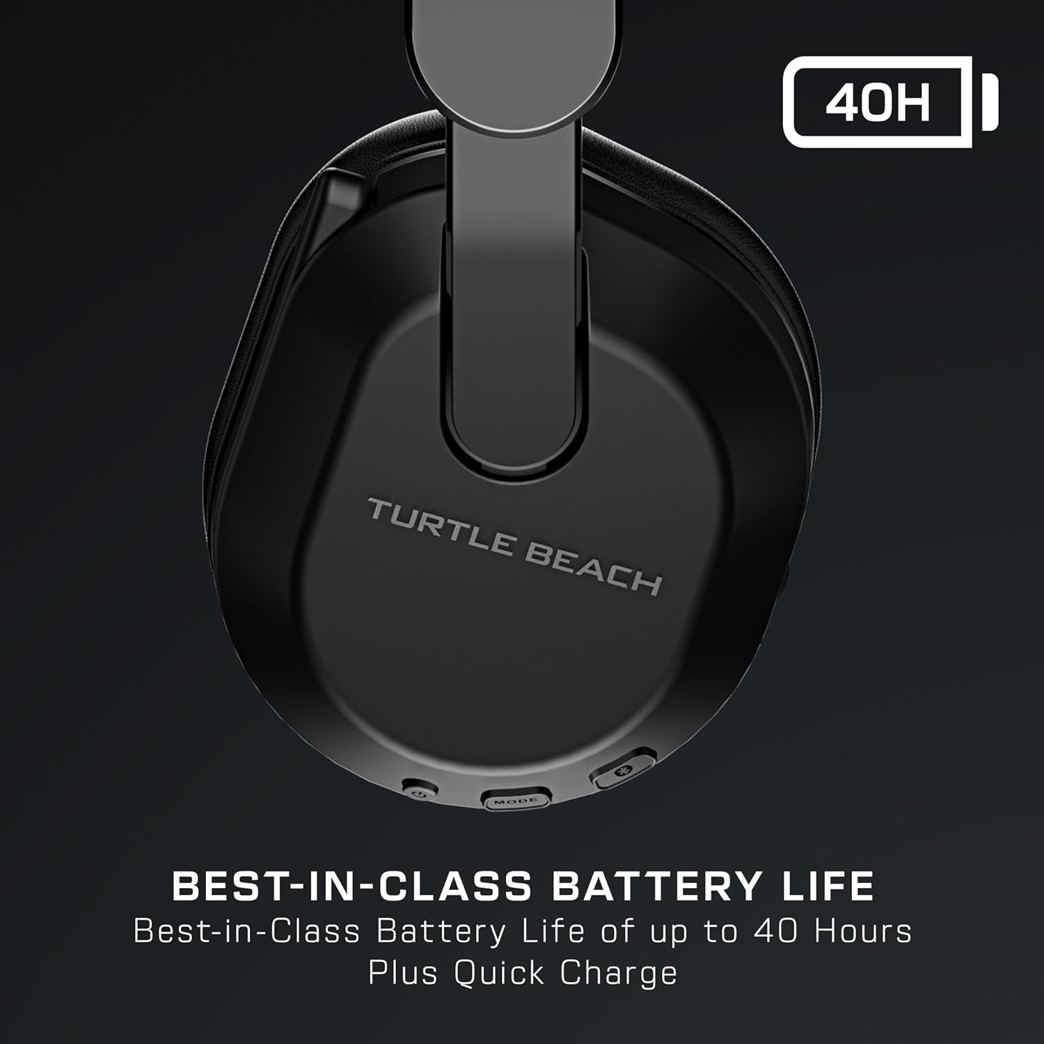 Stealth 500 Wireless Gaming Headset Licensed for Xbox Series X|S, Compatible with Xbox One, Bluetooth, PC, Mobile, 40 Hr Battery, Memory Foam Cushions, Flip-To-Mute Mic, Black