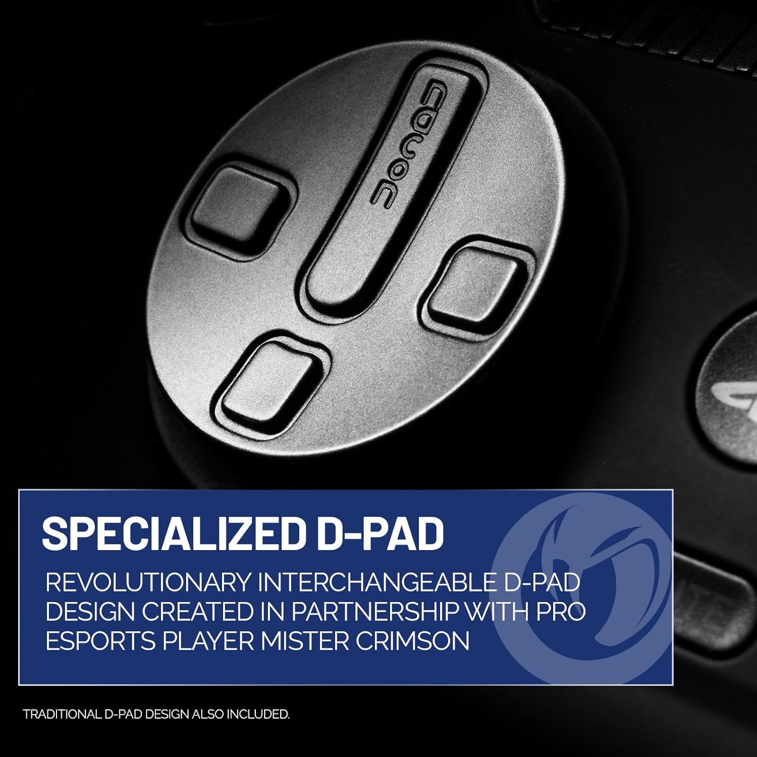 Revolution 5 Pro Officially Licensed Playstation Wireless Gaming Controller for PS5 / PS4 / PC - Hall Effect, Trigger Stops, Mappable Buttons, Bluetooth Audio - Triple Black