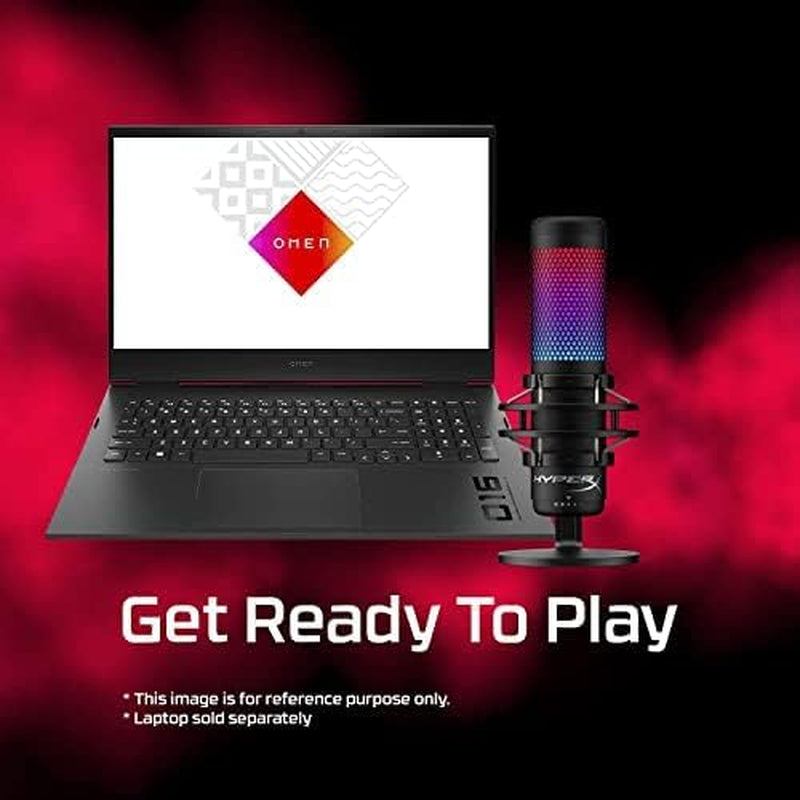 Quadcast S – RGB USB Condenser Microphone for PC, PS4, PS5 and Mac, Anti-Vibration Shock Mount, 4 Polar Patterns, Pop Filter, Gain Control, Gaming, Streaming, Podcasts, Twitch, Youtube, Discord