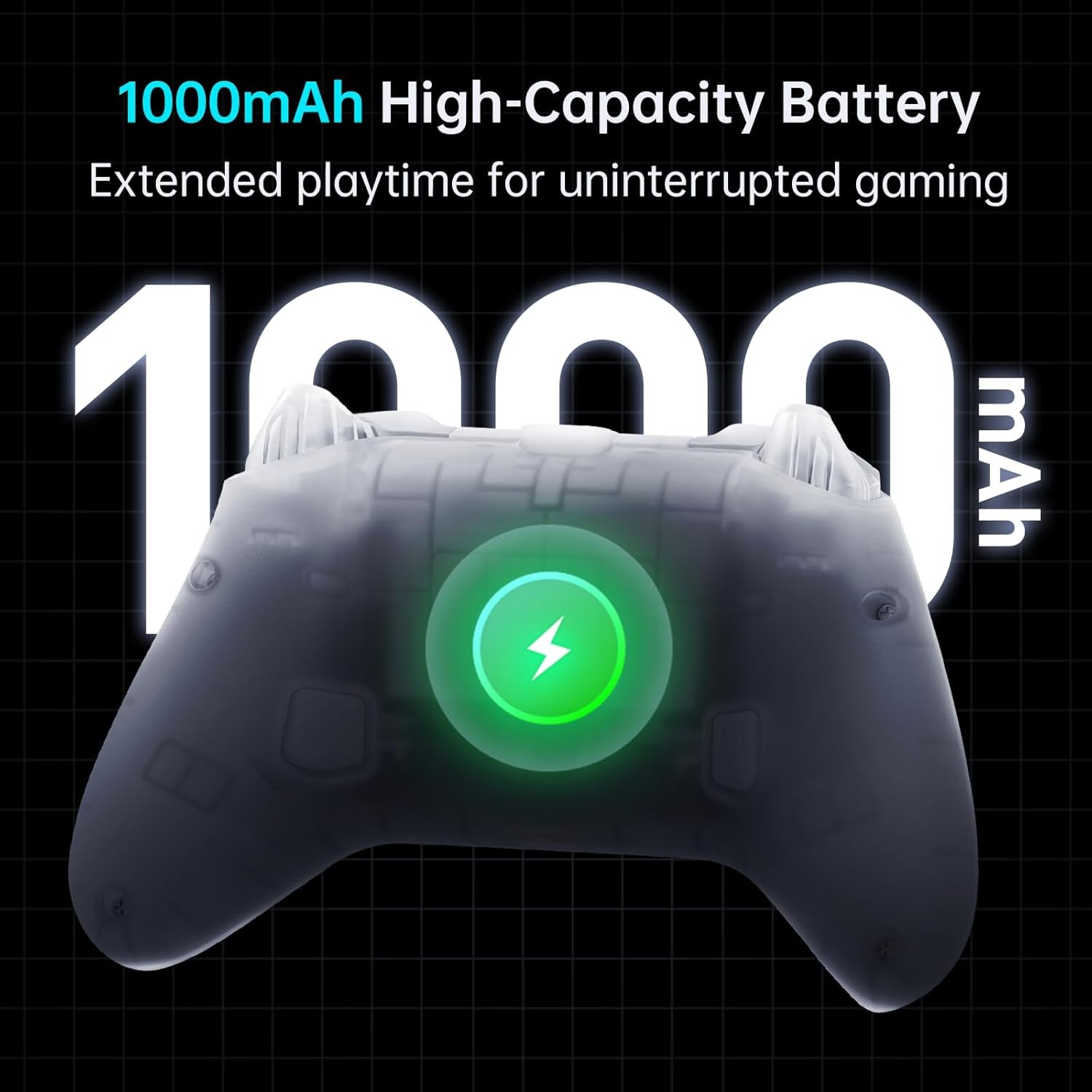 G3V2 Bluetooth Controller for Pc/Switch/Ios/Android, Hall Effect Joysticks, RGB Lighting Gaming Controller,2 Programmable Buttons,1000Mah Battery with Charging Station, Pink [Video Game]