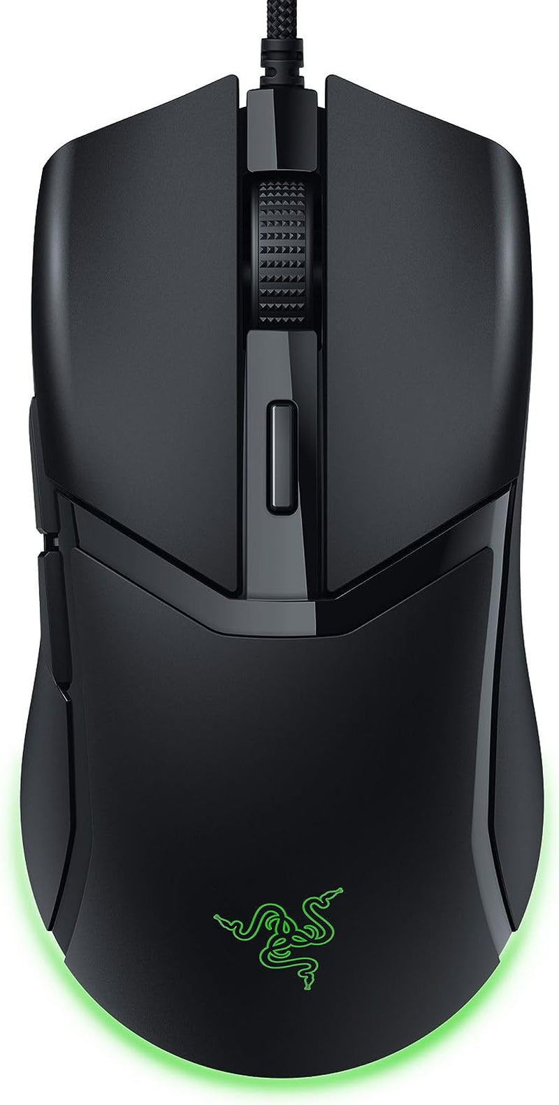 Cobra Gaming Mouse: 58G, Gen-3 Optical Switches, Chroma RGB Lighting, 8500 DPI Sensor, PTFE Feet, Speedflex Cable - Black