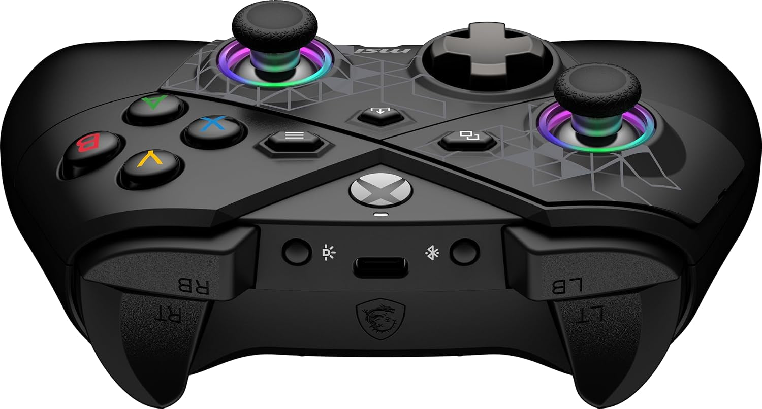 Force PRO W Wireless Gaming Controller – Rechargeable Gamepad with Dual Vibration, Hall Effect Triggers, Certified for Xbox Consoles, PC & Android Compatibility