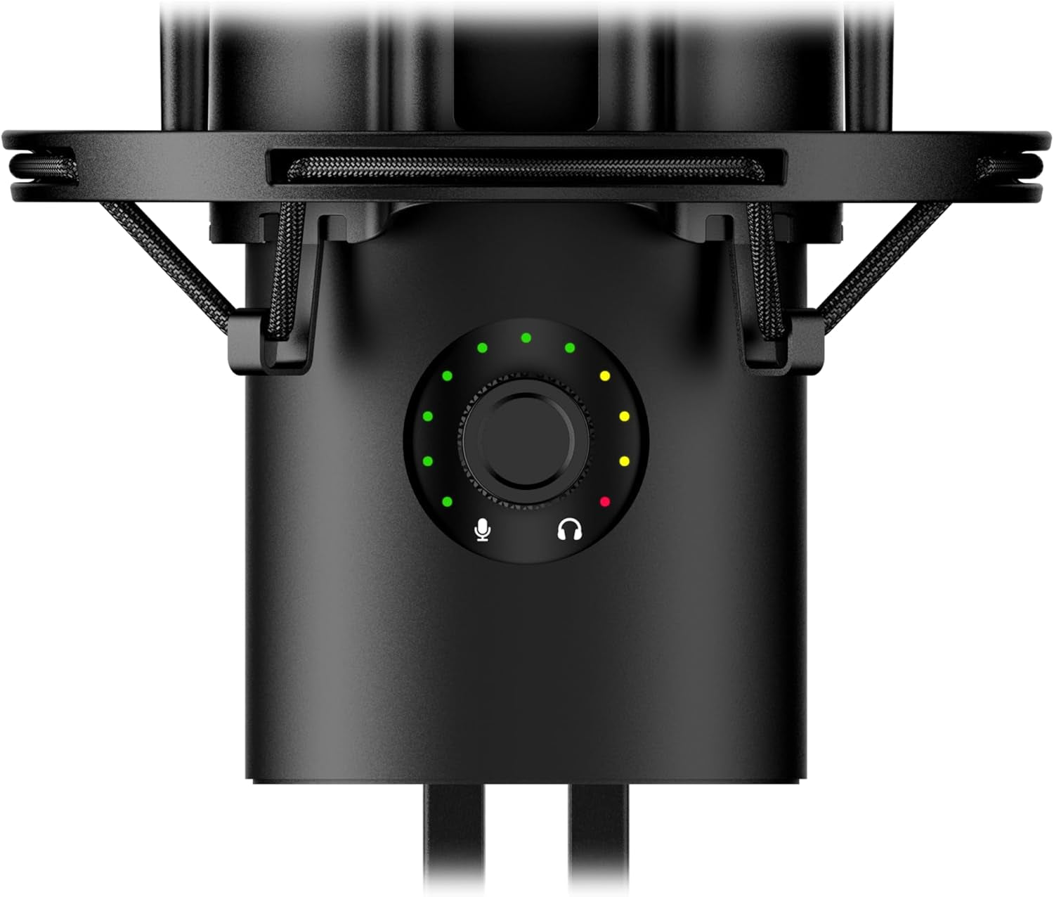 Quadcast 2 S – USB Microphone, with RGB Lighting, Streaming and Podcasting, with On-Board Controls, LED Lighting, Removable Shock Mount, PC, Mac, USB-C - Black