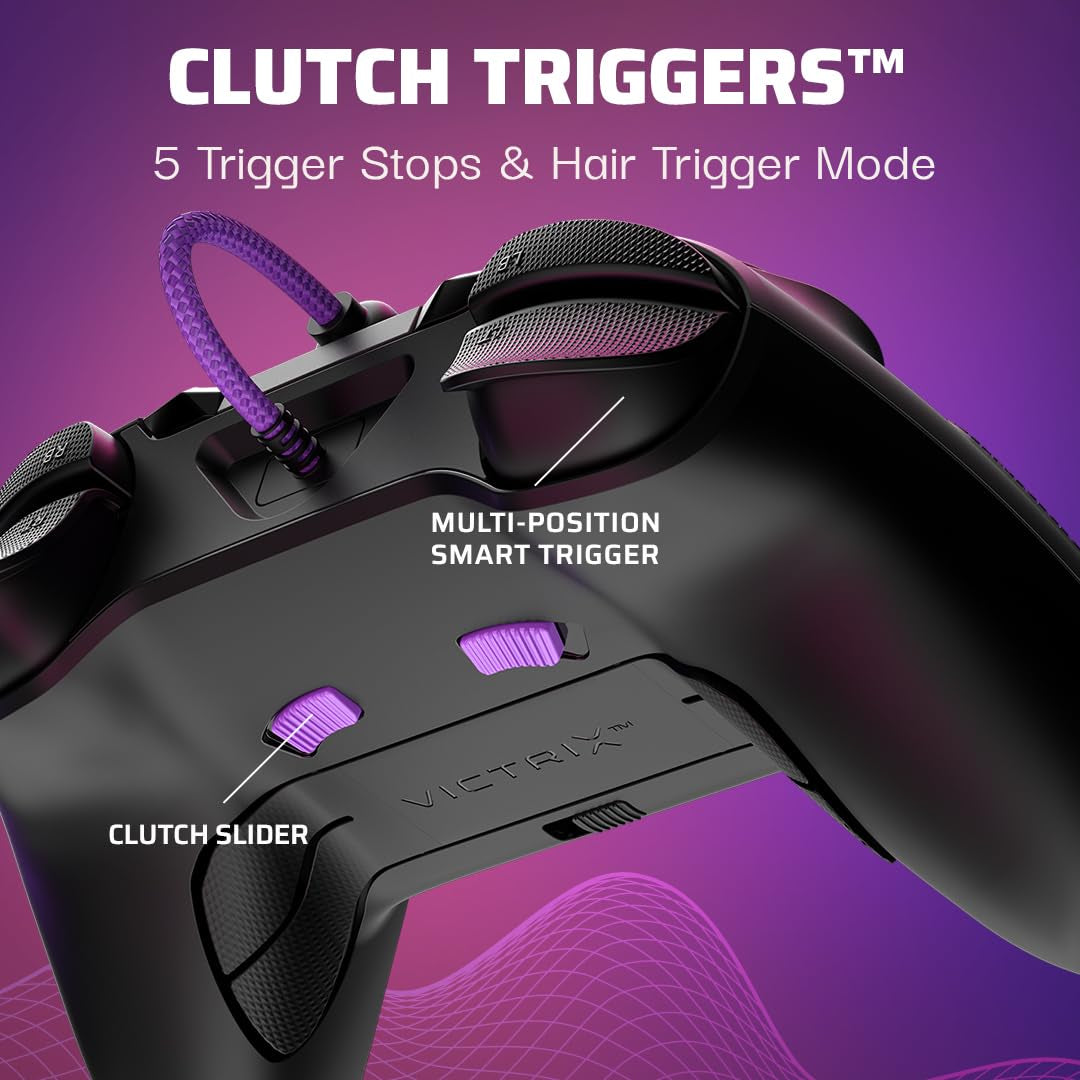 Victrix Gambit Prime Wired Tournament Controller - Xbox Series X|S, Xbox One, and Windows 10/11 PC