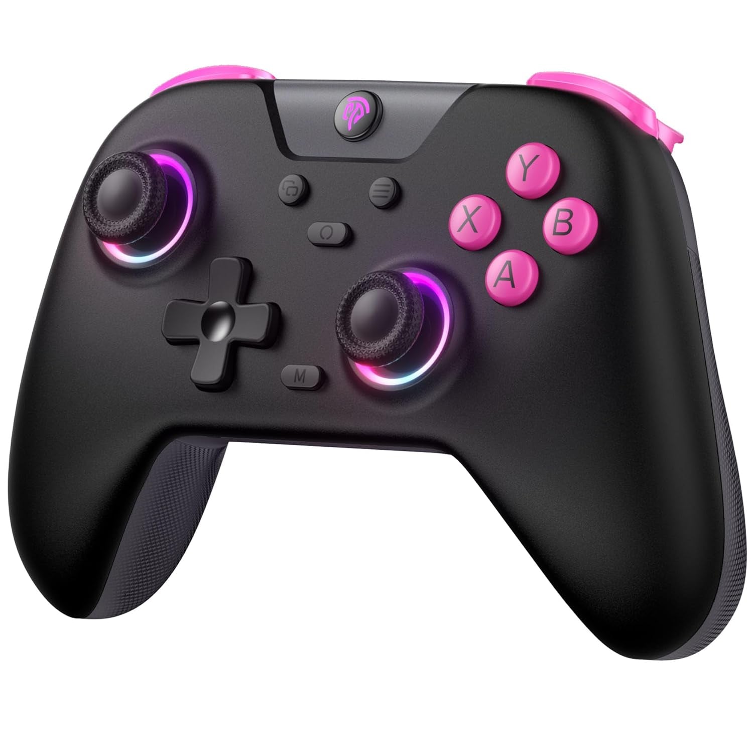 X05 2.4G Wireless Gaming Controller for Pc/Steam/Iphone/Android/Switch - Bluetooth Controller Gamepad with Hall Effect, RGB Lights and Turbo, Anti-Drift Controller