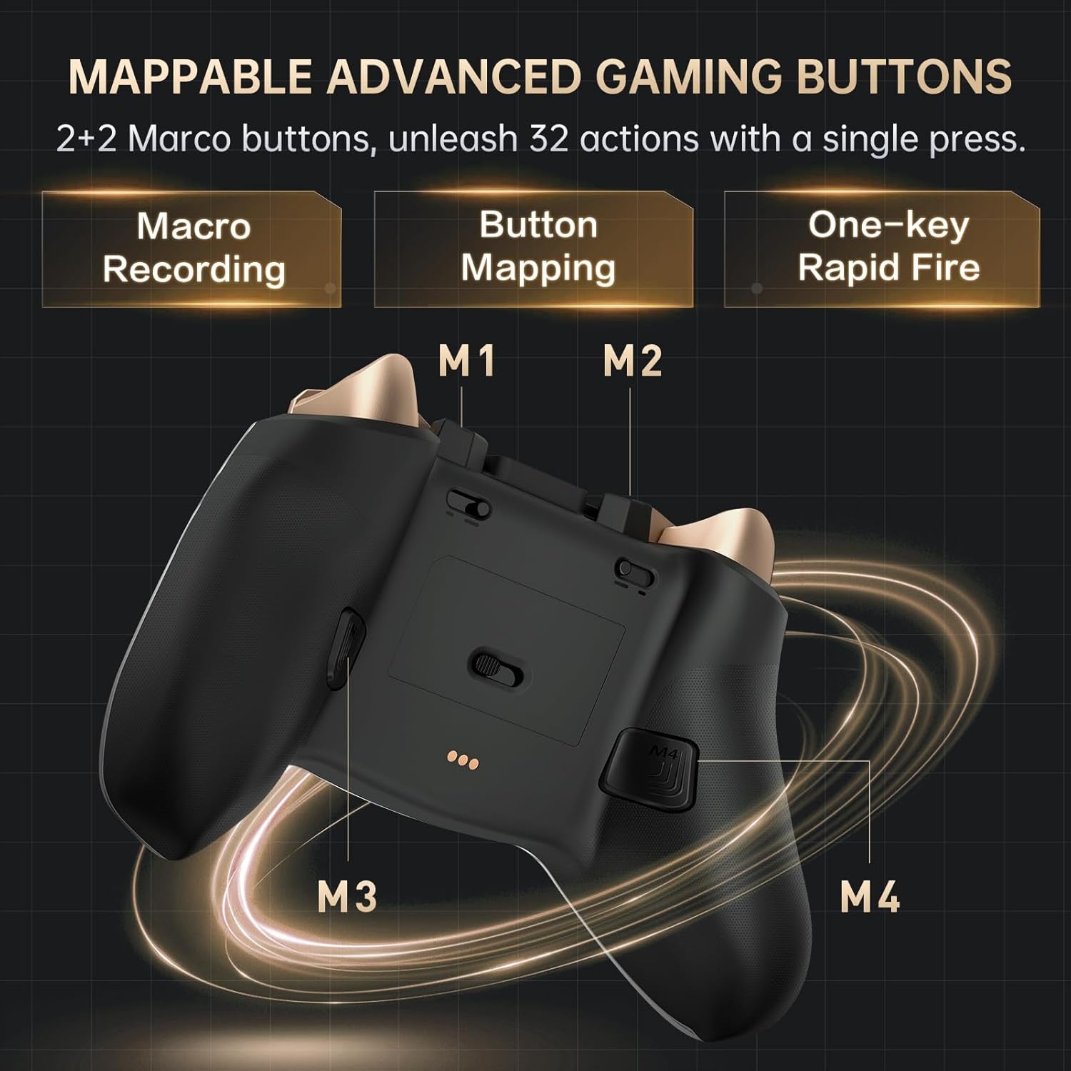 G5Pro V2 1000HZ Wireless Gaming Controller for Ns/Pc/Ios/Android with Charging Dock,Pc Controller with Hot-Swappable Joystick,Optical Triggers,Optical Micro Switches,Rgb Backlight [Video Game]