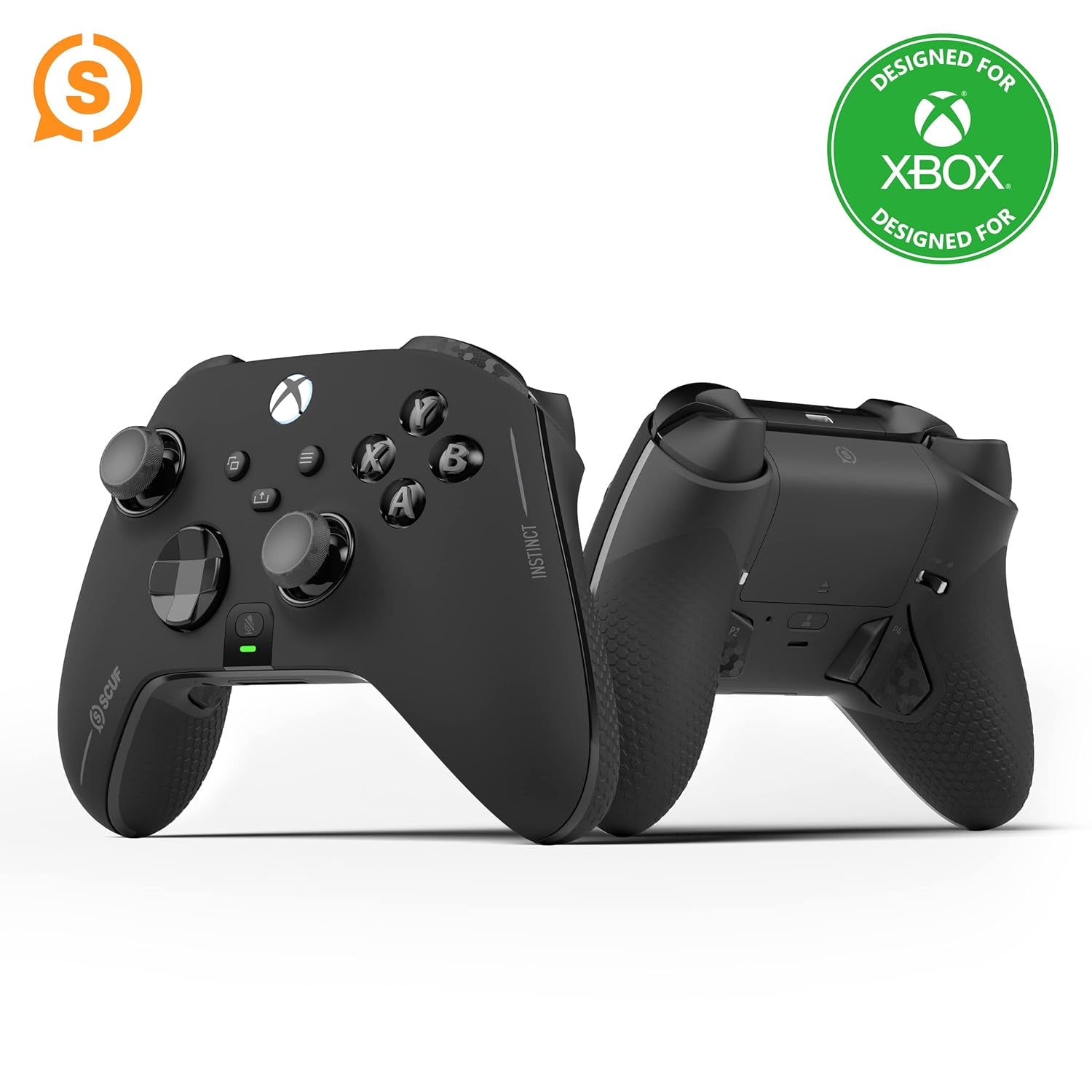 Instinct Pro Performance Series Wireless Xbox Controller - Remappable Back Paddles - Instant Triggers - Xbox Series X|S, Xbox One, PC and Mobile - Black