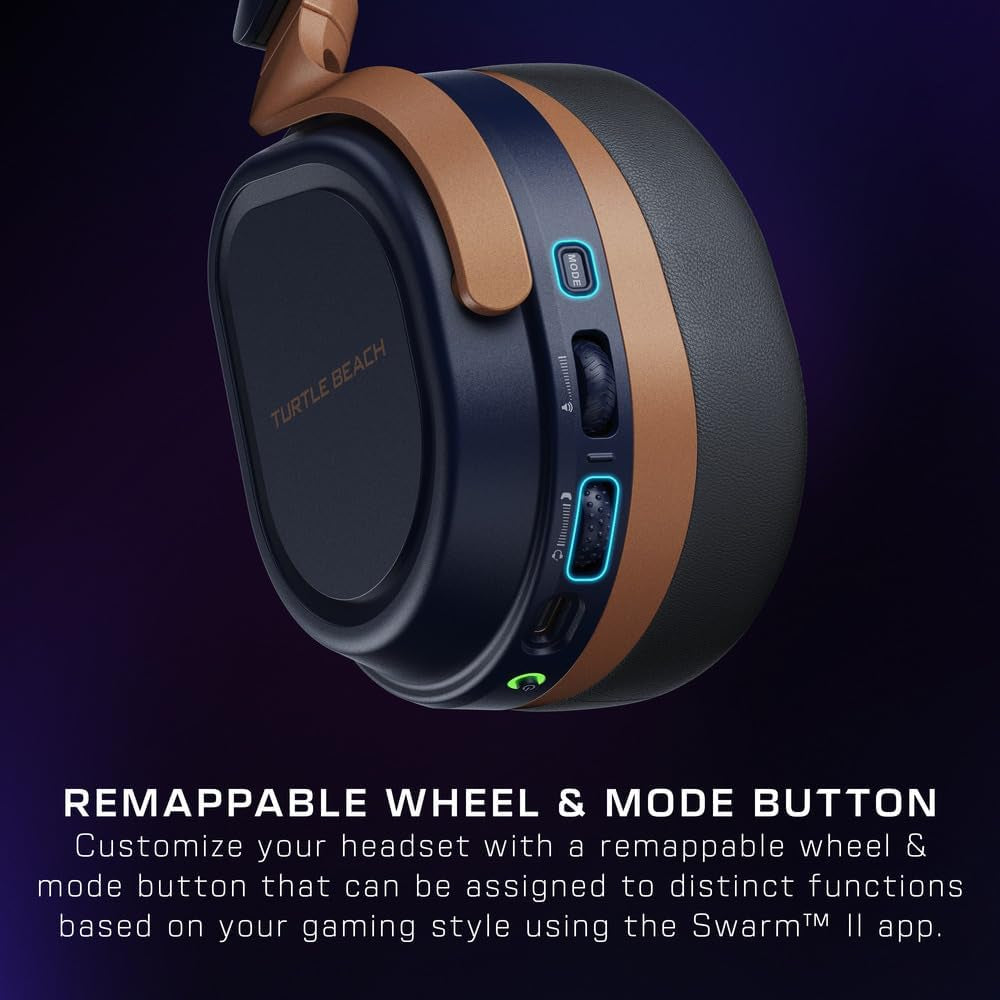 Stealth 700 Gen 3 Wireless Multiplatform Amplified Gaming Headset for Xbox Series X|S, Xbox One, PC, PS5, Mobile – 60Mm Drivers, AI Noise-Cancelling Mic, Bluetooth, 80-Hr Battery – Cobalt