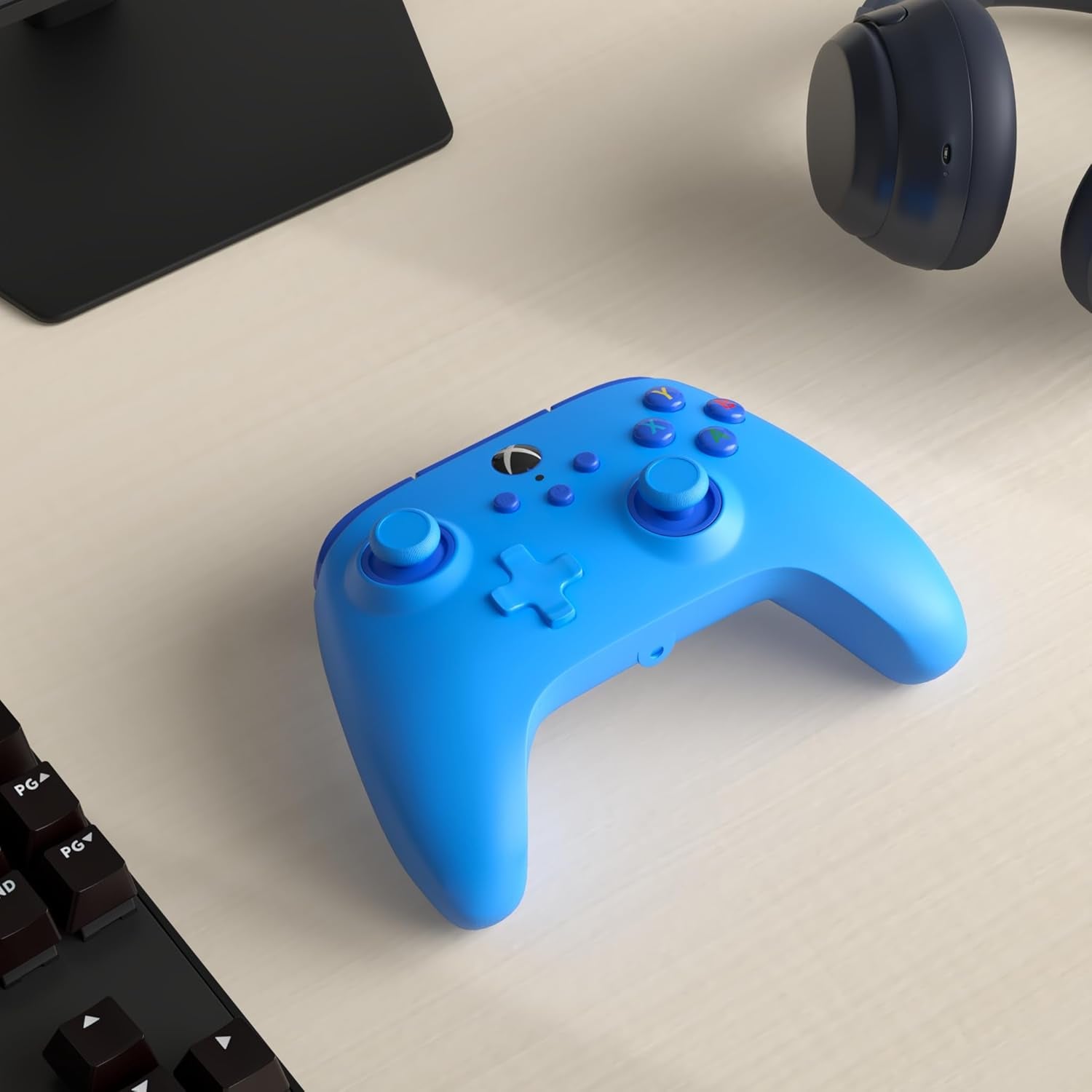 Wired Controller for Xbox Series X|S - Blue, Gamepad, Video Game/Gaming Controller, Works with Xbox One, Officially Licensed