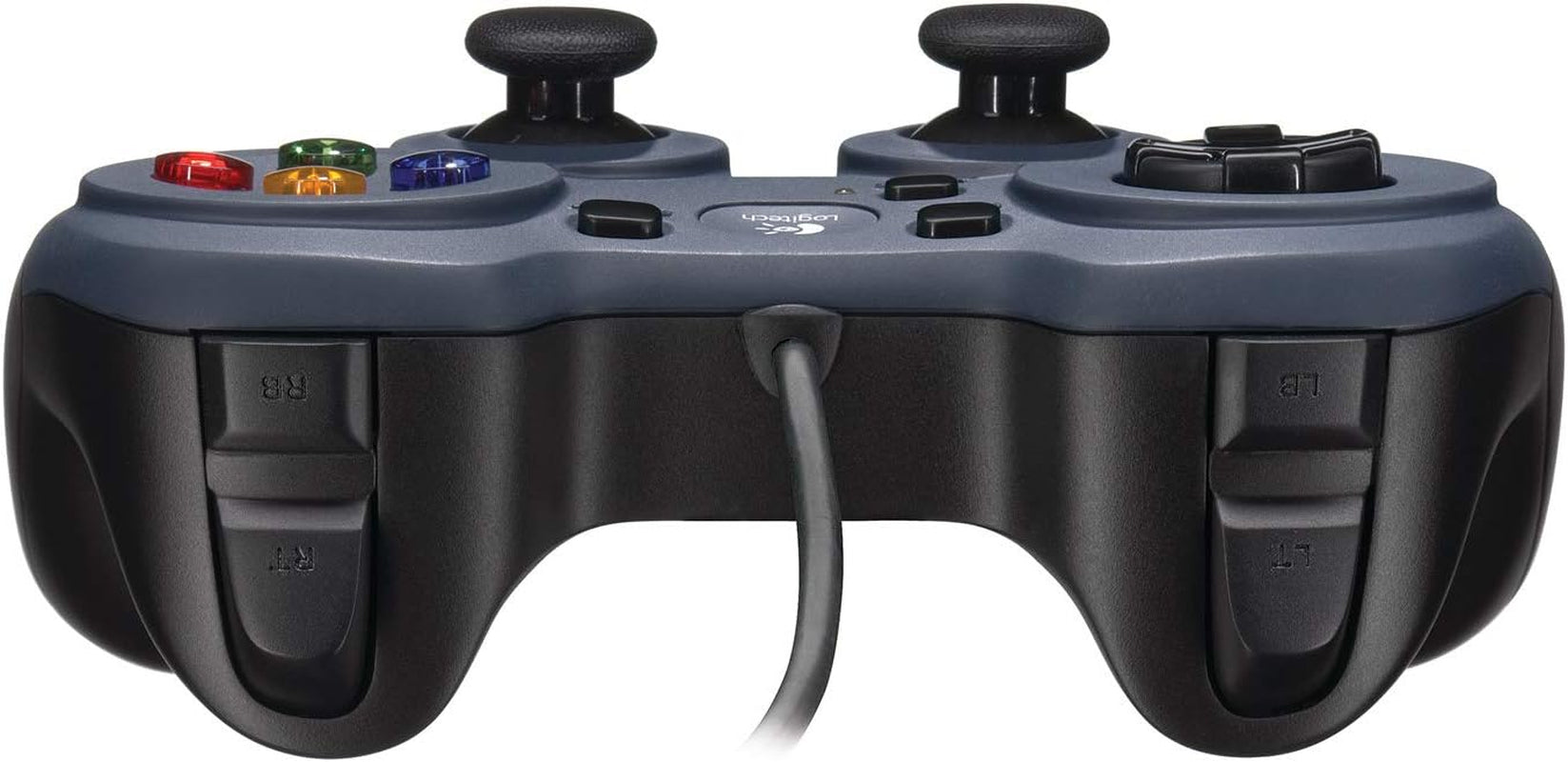 G F310 Wired Gamepad Controller Console like Layout 4 Switch D-Pad PC - Blue/Black