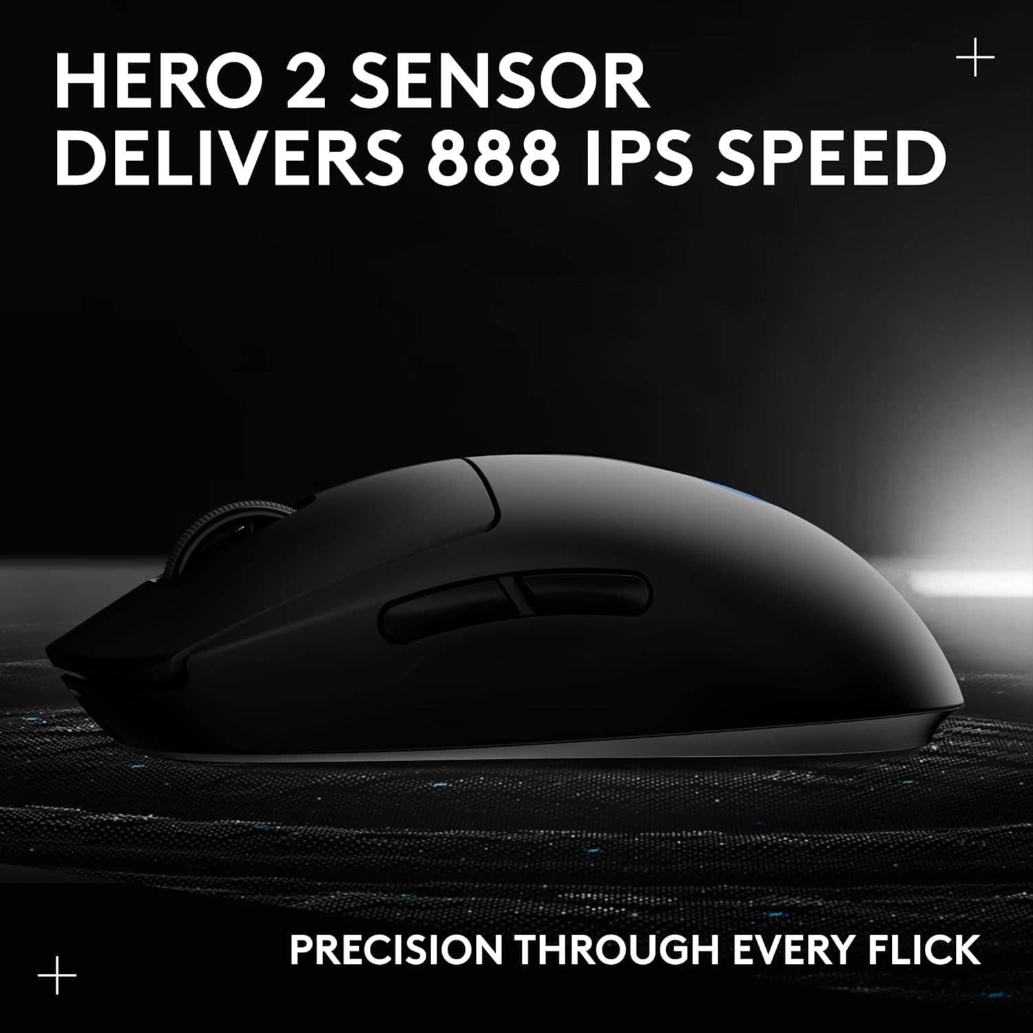 PRO 2 Lightspeed Wireless Gaming Mouse, Right- or Left-Handed Mouse with up to 4 Customizable and Switchable Magnetic Side Buttons, 44K DPI Sensor, USB-C Charging, for Pc/Mac - Black
