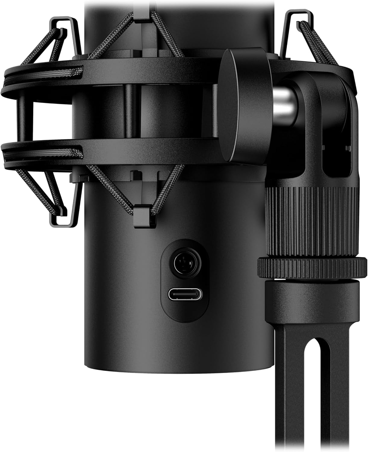 Quadcast 2 S – USB Microphone, with RGB Lighting, Streaming and Podcasting, with On-Board Controls, LED Lighting, Removable Shock Mount, PC, Mac, USB-C - Black