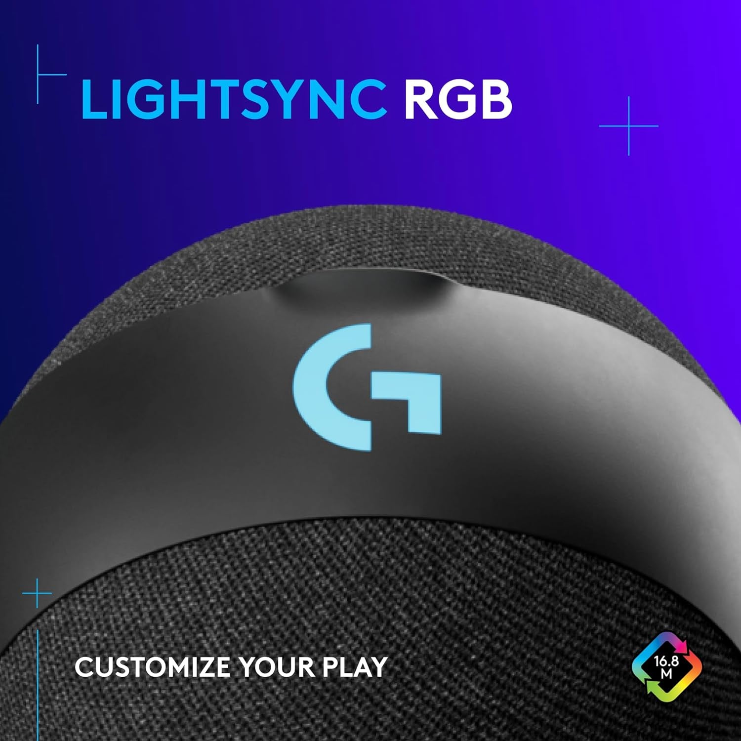 Yeti Orb Condenser RGB Gaming Mic with LIGHTSYNC, USB Mic for Streaming, Cardioid for Pc/Mac - Black