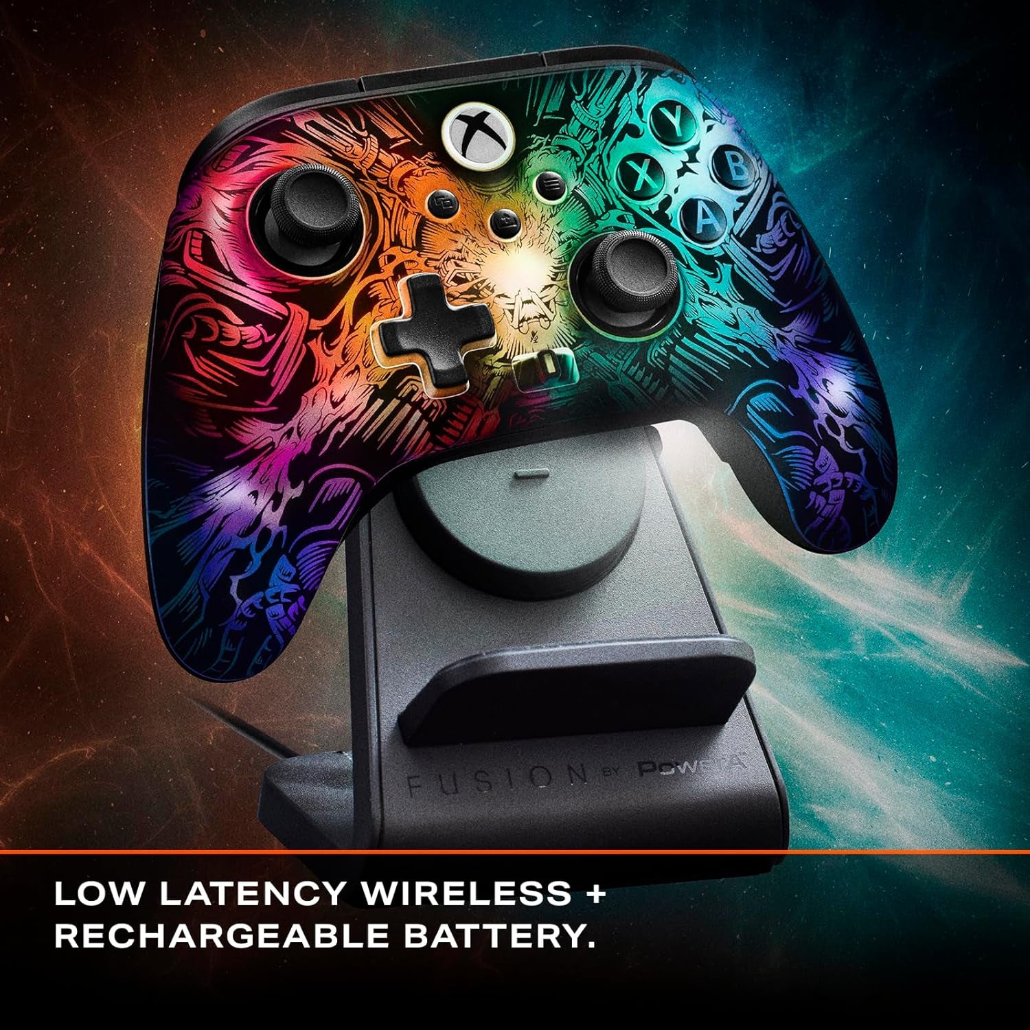 FUSION Pro Wireless Controller for Xbox Series X|S with Lumectra, Gamepad, Wired Video Game Controller, Gaming Controller, Officially Licensed for Xbox Series X|S and Works on Xbox One and Windows 10/11