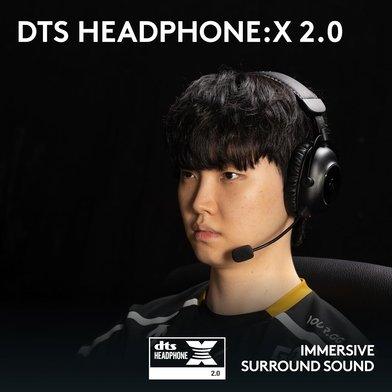 PRO X 2 Lightspeed Wireless Gaming Headset: Wireless Gaming Headphones with Mic, 50Mm Graphene Drivers, 2.02.0—7.1 Surround, Bluetooth/Usb/3.5Mm Aux, for Ps4/Ps5/Pc/Nintendo Switch - Black