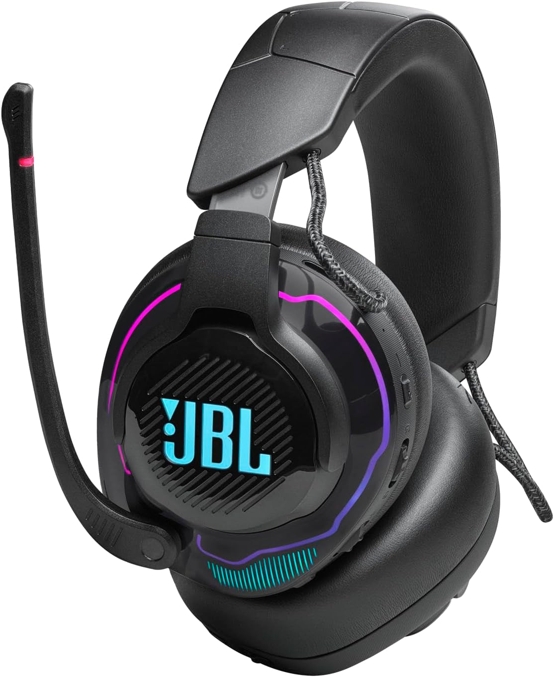 Quantum 910 - Wireless Over-Ear Performance Gaming Headset with Head Tracking-Enhanced, Active Noise Cancelling and Bluetooth, Quantumspatial 360, Low Latency Wireless System (Black)