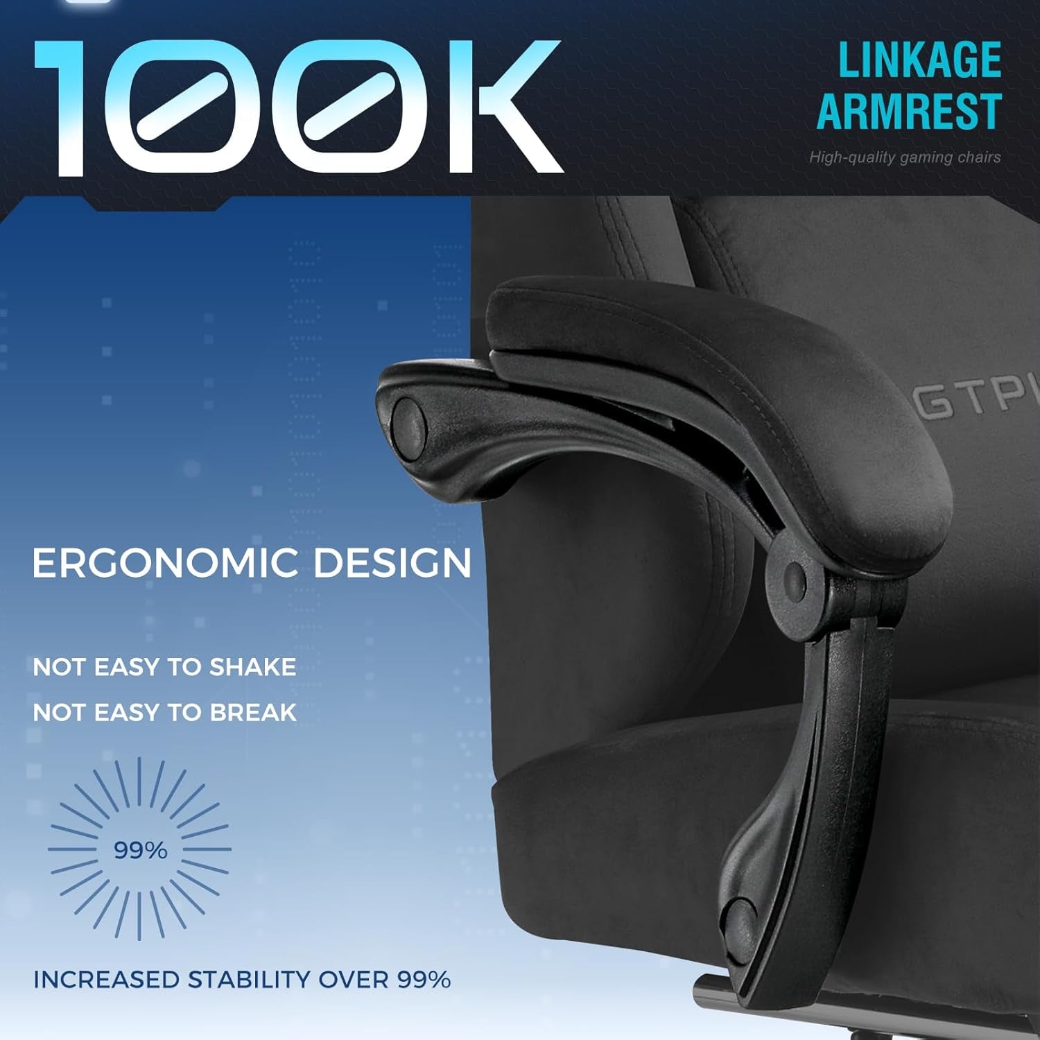 Gaming Chair Fabric with Pocket Spring Cushion, High Back Ergonomic Computer Chair with Footrest for Adults Lumbar Support Swivel Game Chair for Office Gaming 350LBS, Black