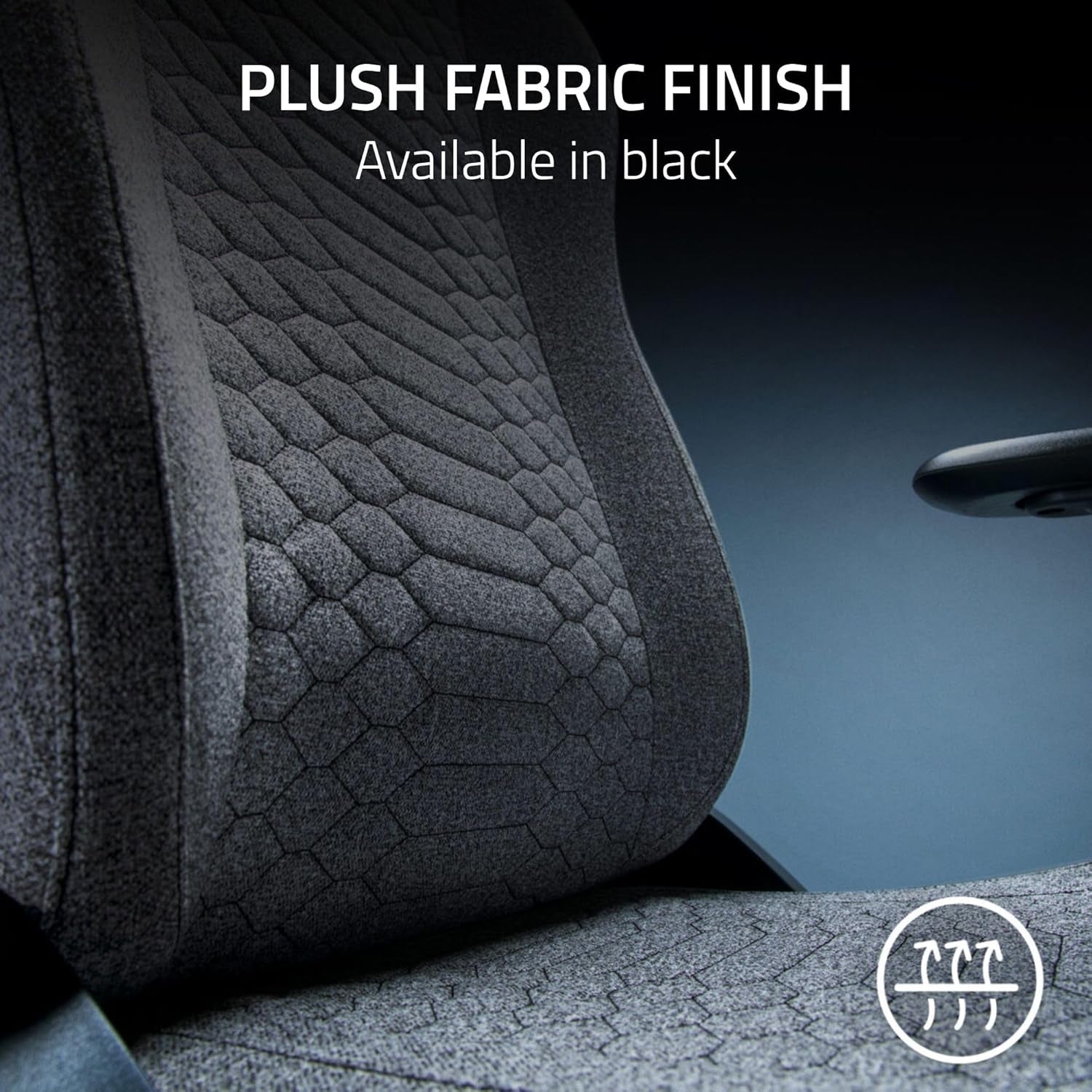 Iskur V2 X Ergonomic Gaming Chair: Built-In Lumbar Support - Widened Seat - High Density Foam Cushions - Adjustable 152 Degree Recline - 2D Armrests - Plush Fabric Finish - Light Gray Edition