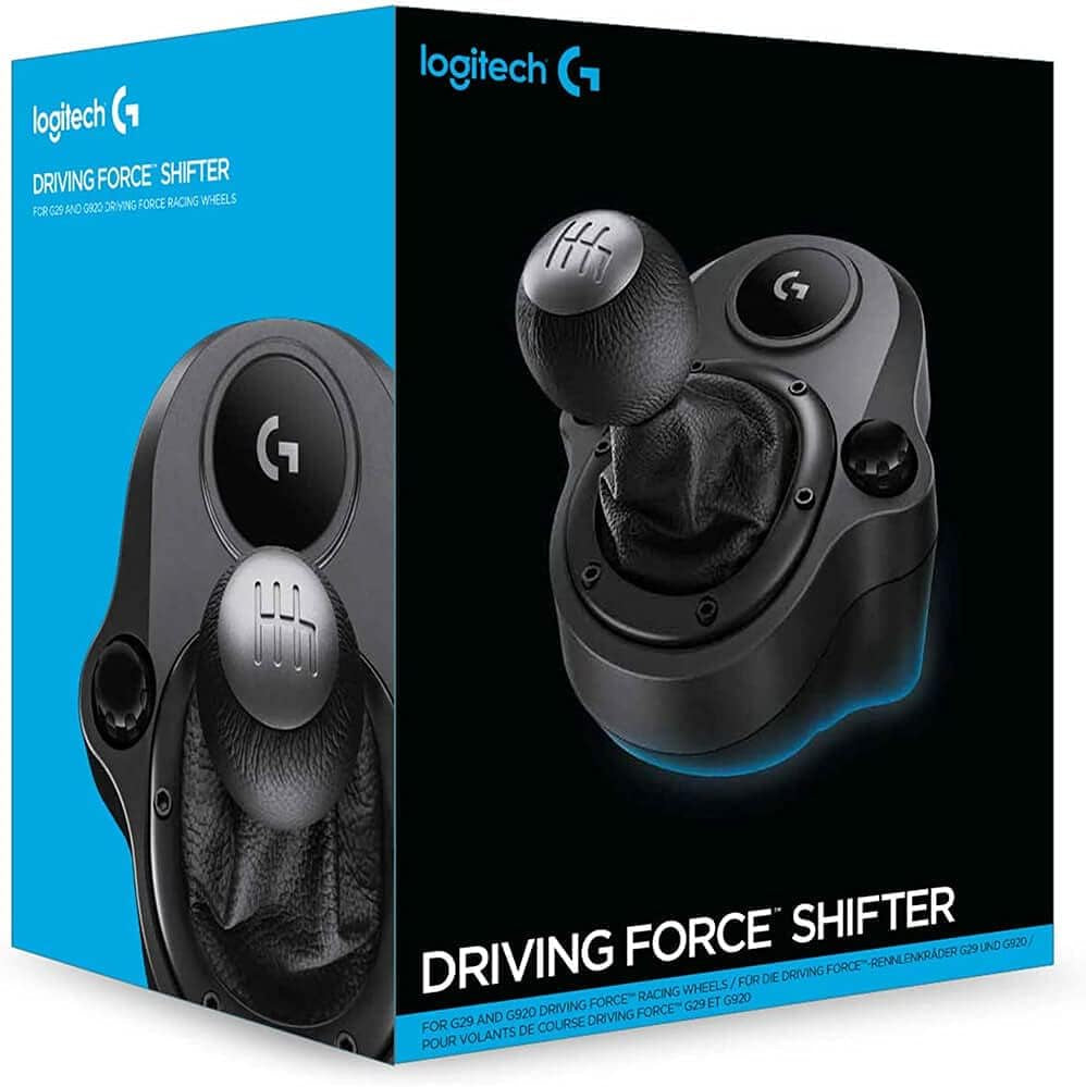 G Driving Force Shifter – Compatible with G29, G920 & G923 Racing Wheels For-Playstation 5, Playstation 4, Xbox-Series X|S, Xbox-One, And-Pc