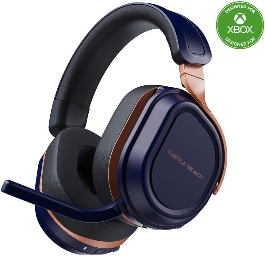 Stealth 700 Gen 3 Wireless Multiplatform Amplified Gaming Headset for Xbox Series X|S, Xbox One, PC, PS5, Mobile – 60Mm Drivers, AI Noise-Cancelling Mic, Bluetooth, 80-Hr Battery – Cobalt