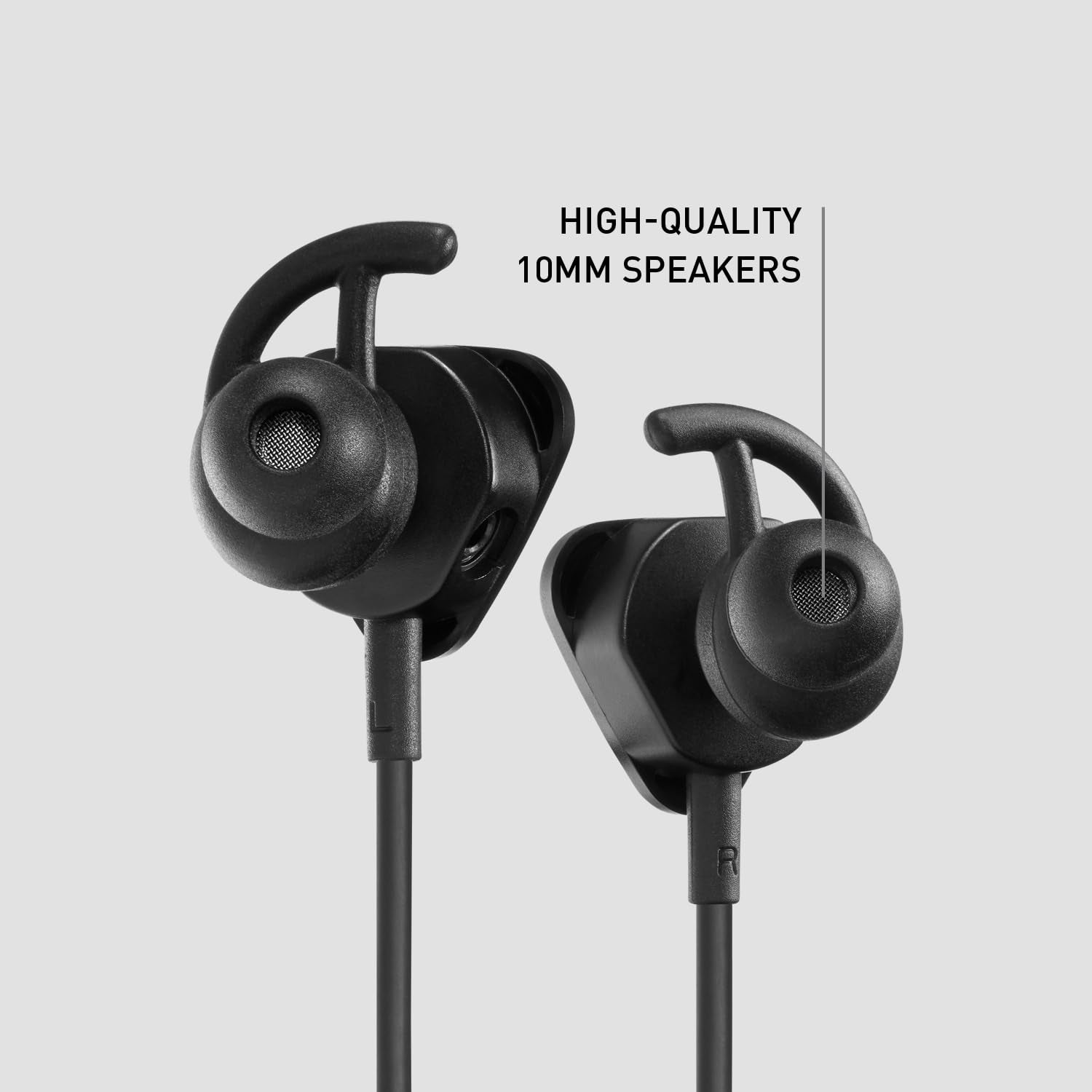 Battle Buds In-Ear Gaming Headset - Mobile & PC with 3.5Mm, Xbox Series X, Xbox Series S, Xbox One, PS5, PS4, Playstation – Lightweight, In-Line Controls, Black