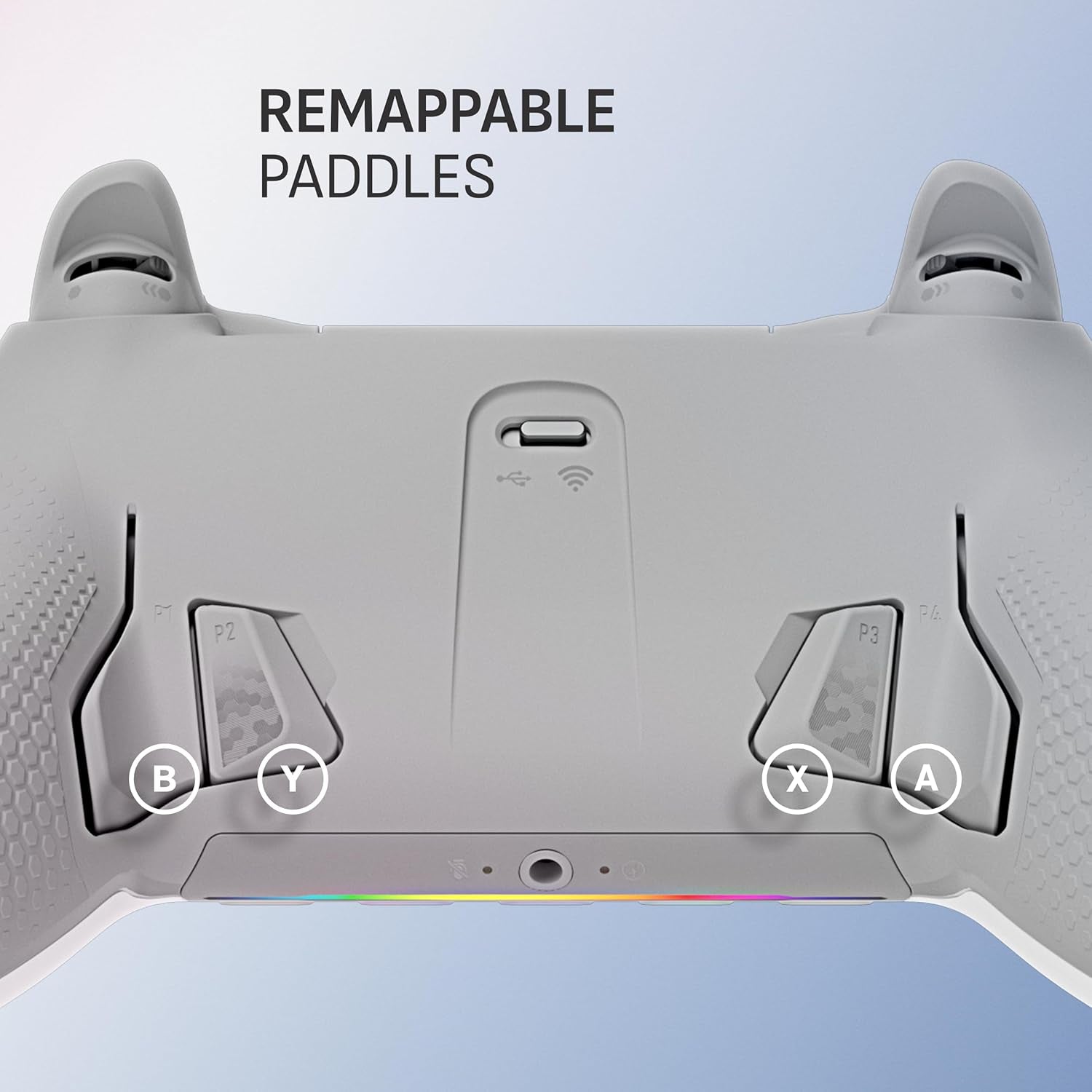 ENVISION PRO Wireless V2 (2025) PC Only Gaming Controller – Anti-Drift Thumbsticks – Five Remappable G-Keys – Remappable Back Paddles – Instant Triggers – White