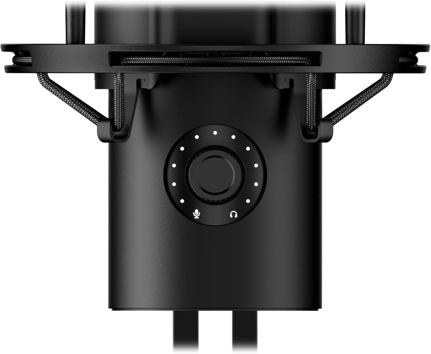 Quadcast 2 – USB Microphone for Gaming, Streaming and Podcasting, with On-Board Controls, LED Lighting, Removable Shock Mount, PC, Mac, PS5, PS4, USB-C - Black