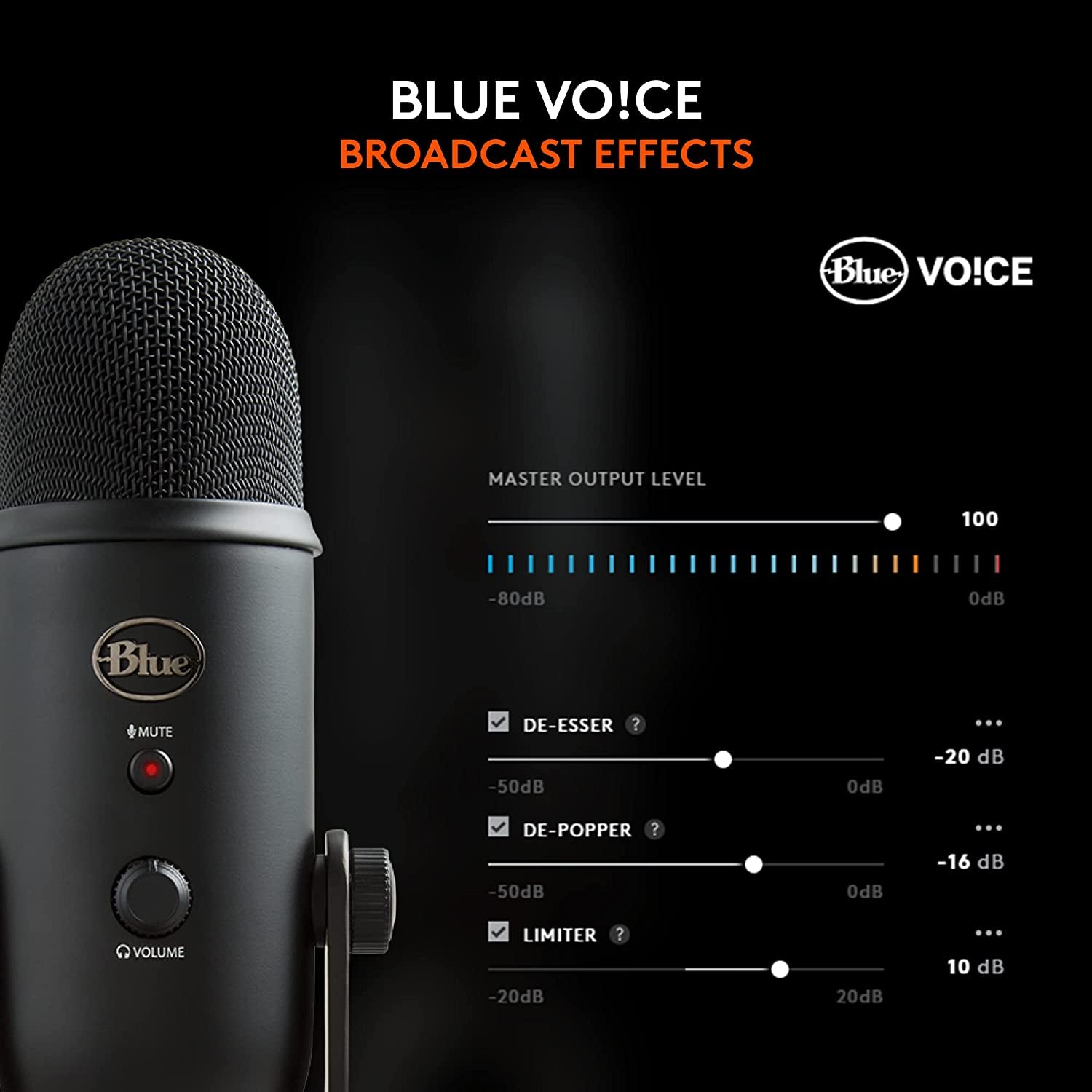 Yeti USB Microphone (Blackout)