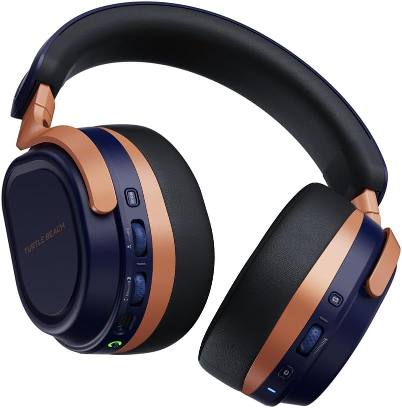 Stealth 700 Gen 3 Wireless Multiplatform Amplified Gaming Headset for Xbox Series X|S, Xbox One, PC, PS5, Mobile – 60Mm Drivers, AI Noise-Cancelling Mic, Bluetooth, 80-Hr Battery – Cobalt